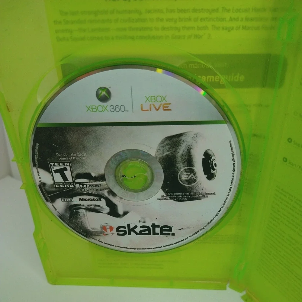 Skate - Xbox 360 Disc Only